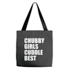 chubby girls cuddle best Tote Bags