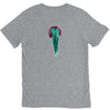 headphones girl V-Neck Tee