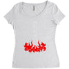 the fourth hokage Women's Triblend Scoop T-shirt