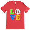 love baseball neon rhinestuds T-Shirt