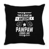 Awesome Pawpaw Looks Like Throw Pillow