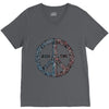 peace in our time vectorized V-Neck Tee