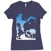alice&rsquo;s adventures in wonderland Ladies Fitted T-Shirt