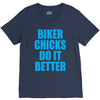 biker chicks do it better V-Neck Tee
