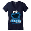 Cookie Monster Women's V-Neck T-Shirt
