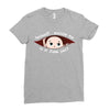 June Peeking Out Baby Boy Ladies Fitted T-Shirt