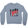 red running hood Crewneck Sweatshirt