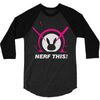 nerf this! (2) 3/4 Sleeve Shirt
