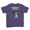 anxious cat Youth Tee