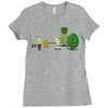 mean fruit Ladies Fitted T-Shirt
