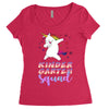 kindergarten squad Women's Triblend Scoop T-shirt