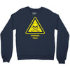 toxic hazard laboratory poison substance warning Crewneck Sweatshirt