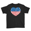 usa flag 2 Youth Tee
