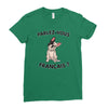 high end french bulldog Ladies Fitted T-Shirt
