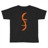 helix of heroes funny retro sci fi superhero symbol cool logo Toddler T-shirt