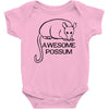 awesome possum Baby Bodysuit