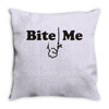 bite me Throw Pillow