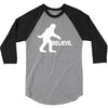 gfoot t shirt funny t shirt cool tshirt sasquatch shirt kids tee shirt 3/4 Sleeve Shirt