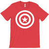 capitan america sticker vinyl decal T-Shirt