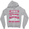 They Call Me Granny Partner In Crime Funny Zipper Hoodie