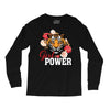 Girl Power White Write Long Sleeve Shirts