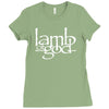 lamb of god new Ladies Fitted T-Shirt