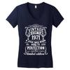 Vintage 1971 Women's V-Neck T-Shirt