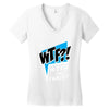 WTF! WİTH THE FAMILY Women's V-Neck T-Shirt