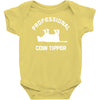 pro cow tipper tipping funny Baby Onesie