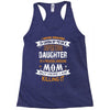 Super Cool Daughter Of A Freaking Awesome Mom Racerback Tank