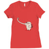 lonely traveller Ladies Fitted T-Shirt