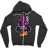 up all night Zipper Hoodie