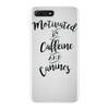 motivated by caffeine and canines iPhone 7 Plus Case