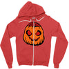 halloween pumpkin Zipper Hoodie