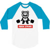 panda strong 3/4 Sleeve Shirt