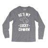 he's my lucky charm Long Sleeve Shirts