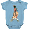 go vegan 6 Baby Bodysuit
