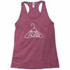 never again Racerback Tank