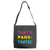 pansexual pride Adjustable Strap Totes