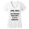 April Girls Women's V-Neck T-Shirt