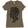 MENDES_ARMY 3 Ladies Fitted T-Shirt