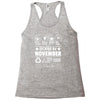 Born In November Racerback Tank