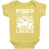 power to the cat ladies Baby Onesie