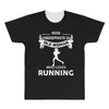 who loves running1 All Over Men's T-shirt