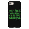 merry christmas ya filthy animal iPhone 8