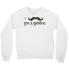 mustache Crewneck Sweatshirt