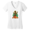 groovy groot Women's V-Neck T-Shirt