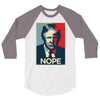 Nope 3/4 Sleeve Shirt