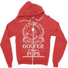 Golfer Pops Zipper Hoodie