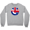 mod union jack, ideal gift, birthday present Crewneck Sweatshirt